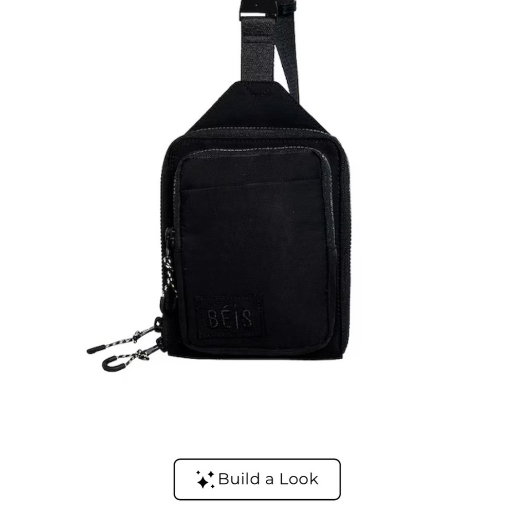 Black Crossbody Sling Bag